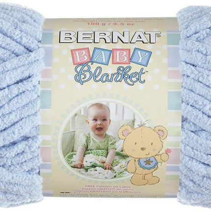 BERNAT Baby Blanket Yarn, 3.5oz, 6-PACK (Sail Away)