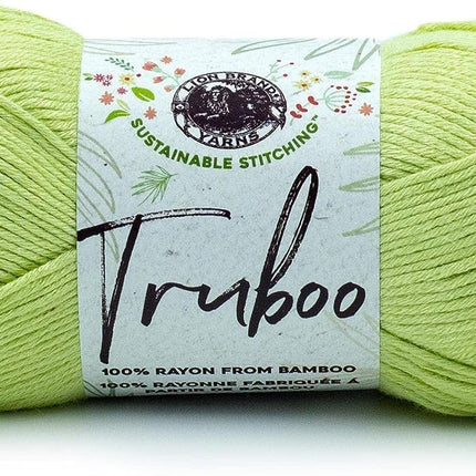 Lion Brand Yarn - Truboo - 6 Pack with Needle Gauge (Mix 2)
