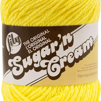 Lily Sugar 'n Cream Yarn - 100% Cotton - Assortment (Fruit Punch)