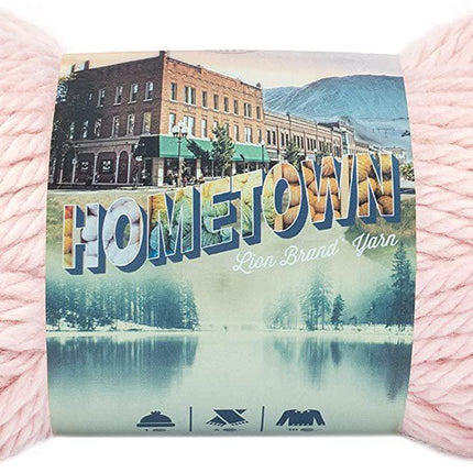 Lion Brand Yarn - Hometown - 6 Skein Assortment with Needle Gauge (Mix 1)