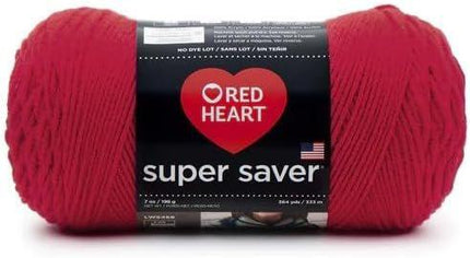 Red Heart - Super Saver Yarn - 6 Balls Assorted Colors (Neon)