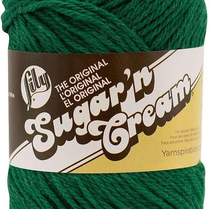 Lily Sugar 'n Cream Yarn - 100% Cotton - Assortment (Forest)