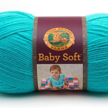 Lion Brand Yarn - Baby Soft - 6 Skein Assortment (Mix 1)